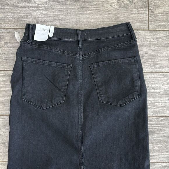 STS Blue Niki Slit Maxi Denim Pencil Skirt New! - Picture 5 of 8